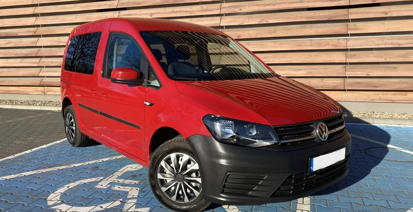 Volkswagen Caddy cena 64500 przebieg: 78000, rok produkcji 2018 z Góra małe 79